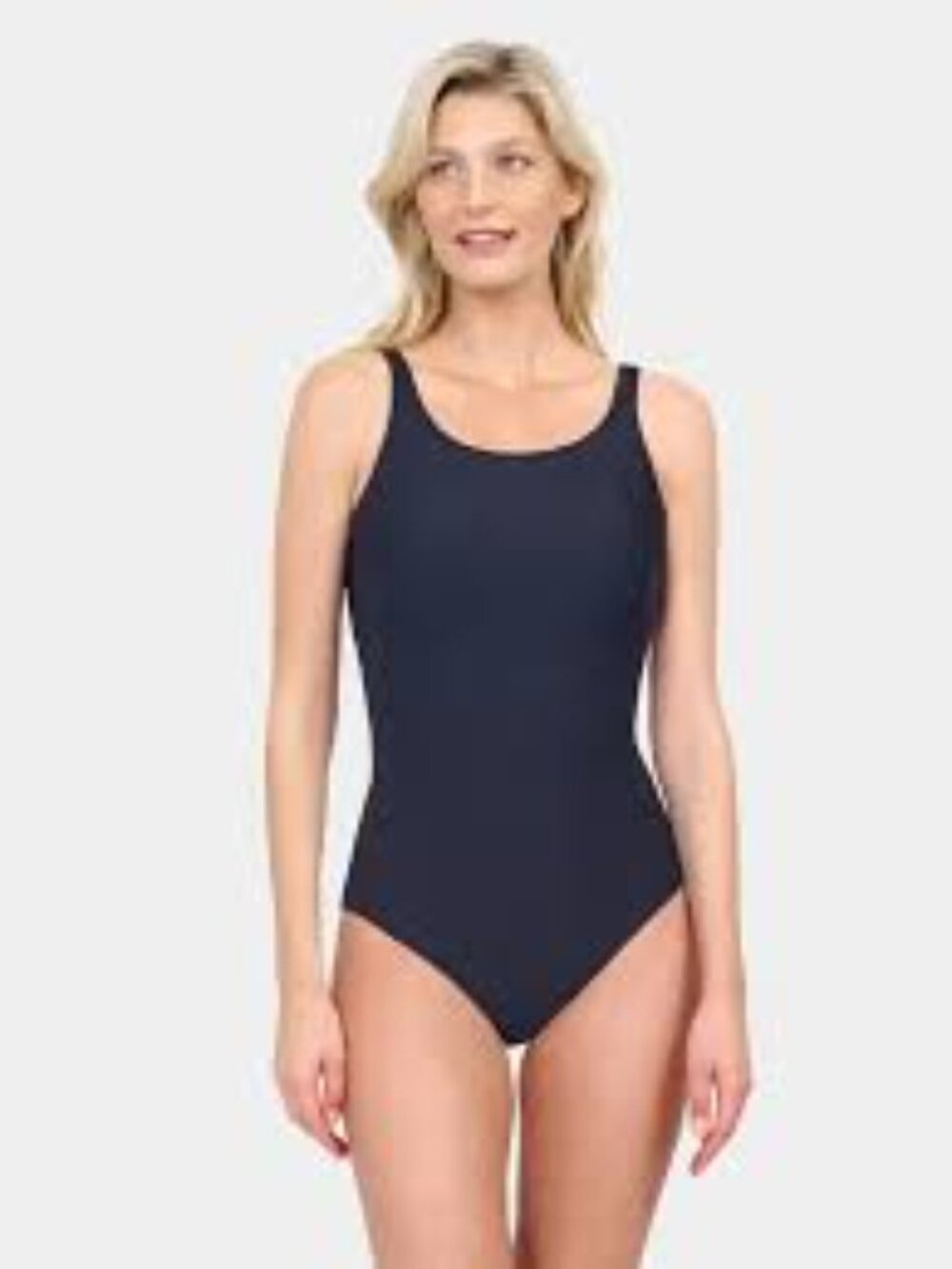 Gottex Harborside High Neck Black Textured Stripe One Piece Bathing Suit